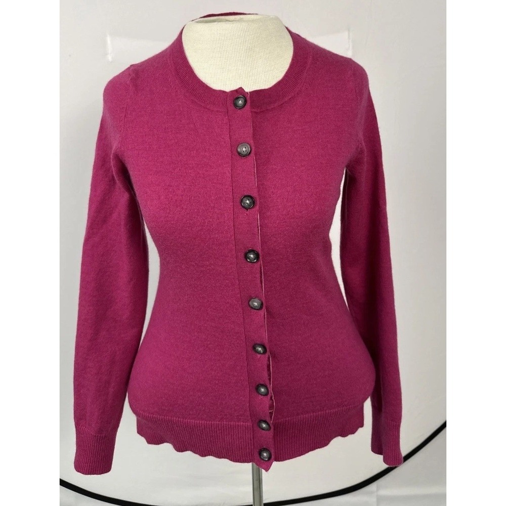 Banana Republic Extra Fine Merino Wool Women's Sz Medium Purple